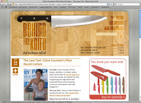 Behind The Knife: Chef Toolboxes Tell All