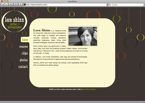 Lora Shinn's homepage